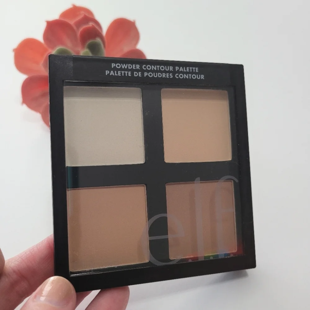 New elf Powder Contour Palette - Cream and Tan Shades